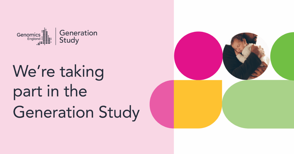 We Are Taking Part In The Generation Study